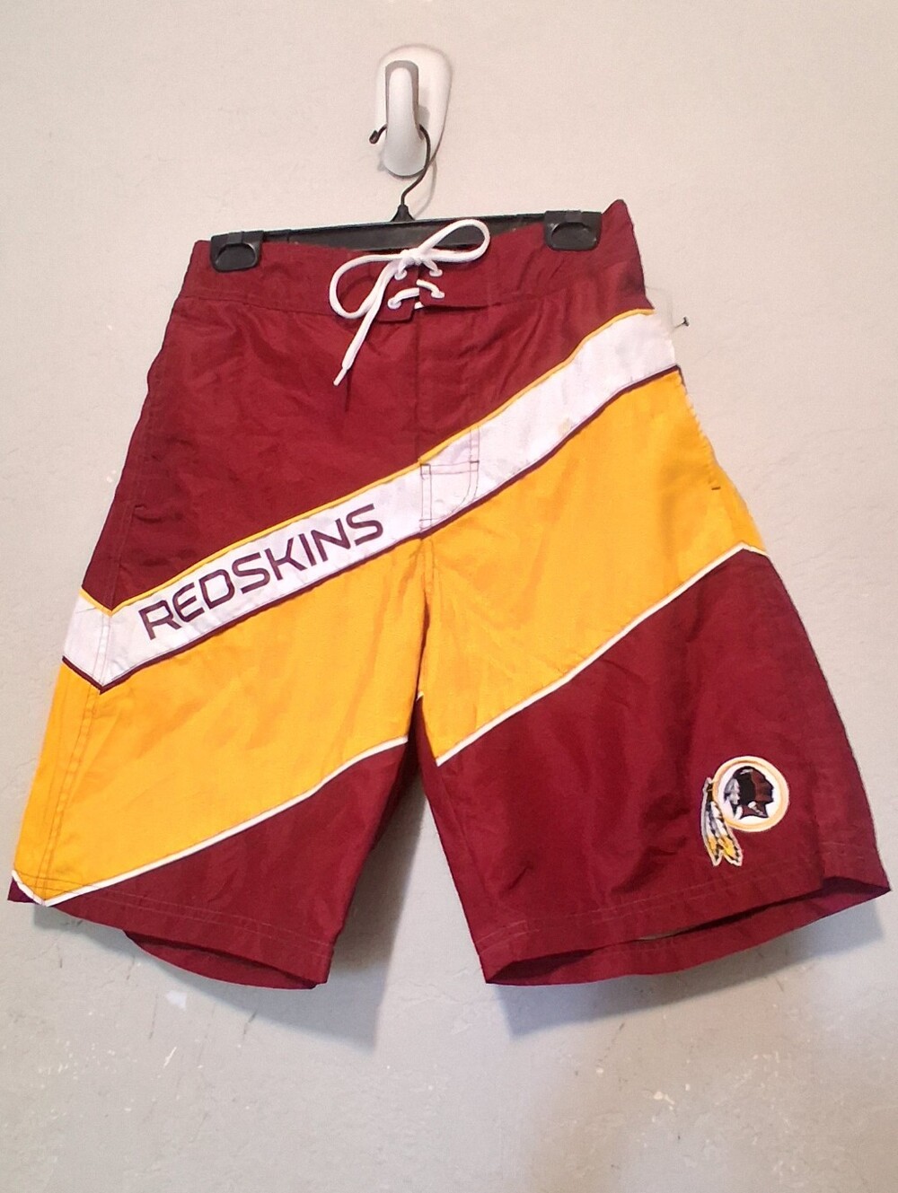 NFL Washington Redsking Sport Short  Men Football‎ Marron-Yellow M Commanders